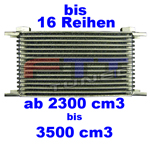 bis 16 Reihen Ölkühler bis 3500ccm