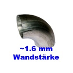 90° Bögen ~1,6mm Wandstärke
