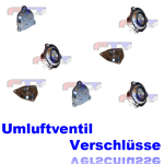 Umluftventil Verschlüsse