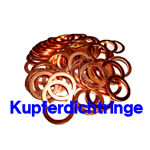 Kupfer - Dichtringe