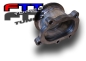 Preview: Hosenrohr Ansatz Garrett T25 5Loch zu 3" V-Band