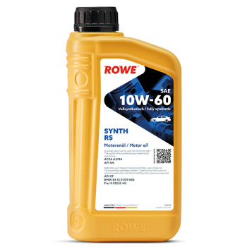 10W60 1L HIGHTEC SYNTH RS SAE