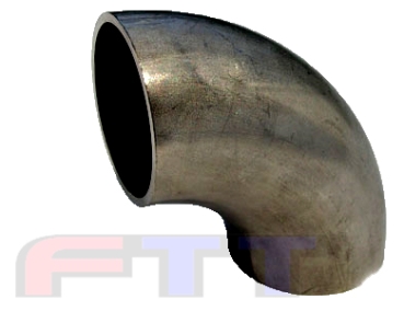 Edelstahlrohrbogen 76,1 x 1,6 mm 90°