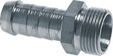 14-15mmØ M22x1.5 SW22 Außengewinde Schlauchnippel  60° Innenkonus