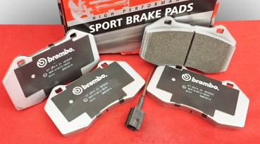 Scheibenbremsbelag Satz Brembo Street für Brembo 4Kolben