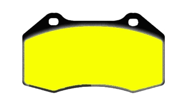 Scheibenbremsbelag Satz EBC Yellowstuff für Brembo 4Kolben