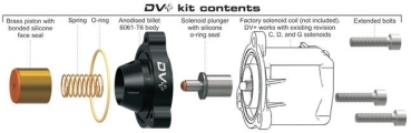 GFB DV+ T9351 Schubumluftventil für VAG 2.0, 2.5, 1.8 und einige 1.4 TFSI