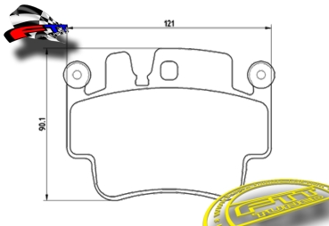 Brembo Steet SBB für 330x28 4K FTT© BremsSystem