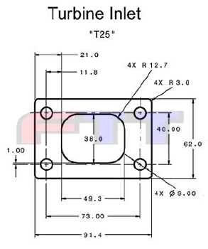 T25 HD MLS Dichtung 4 Loch