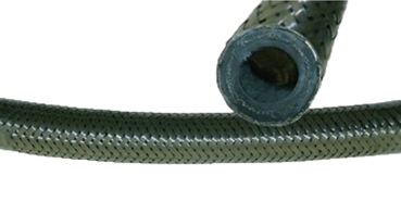 15x23 ÖLSCHLAUCH mit Edelstahl Metallumflechtung