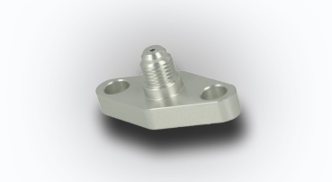 Öl-Zulauf Adapter AN4 mit Restrictor 1.5mmØ