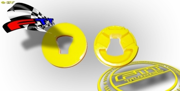 PU Motorlagereinsatz FRONT Passent für OPEL Astra J OPC / VXR