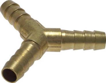 Y-Schlauchverbinder 5-7mm, Messing