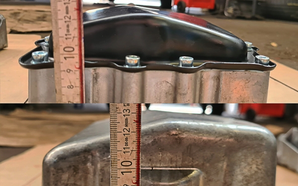 1.8T Ölwannen-Satz-Kit Zweiteilige Alu/Stahl [US]