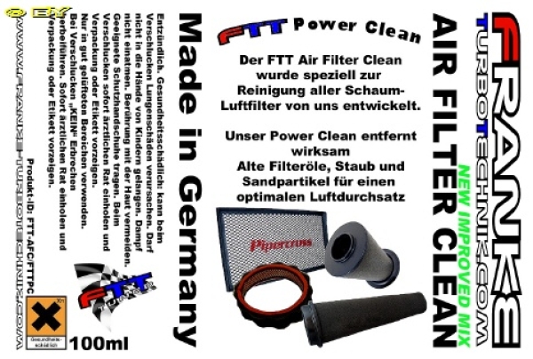 FTT SuperCompetition Luftfilter Reiniger für Baumwoll - Luftfilter