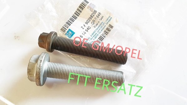 C20LET / C20XE FTT ERSATZSCHRAUBE,  ZAHNRAD ZAHNRIEMEN AN KURBELWELLE FUER 90298206 / 6 14 940 [NEUE VERSION]