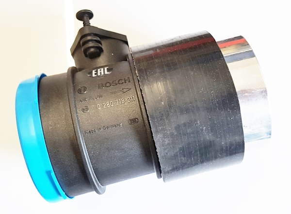 FTT© Adapter-Set BLAU für Klasen-Motors Z20 Ansaugschlauch-Kit am FTT© 80mmØ Luftfilterkasten