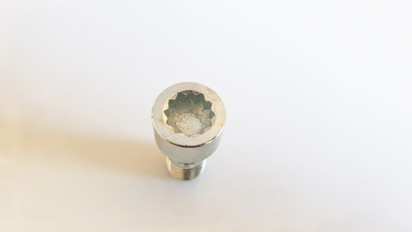 M12x1,5 Hohlschraube 1-fach (metrisch) DIN 912