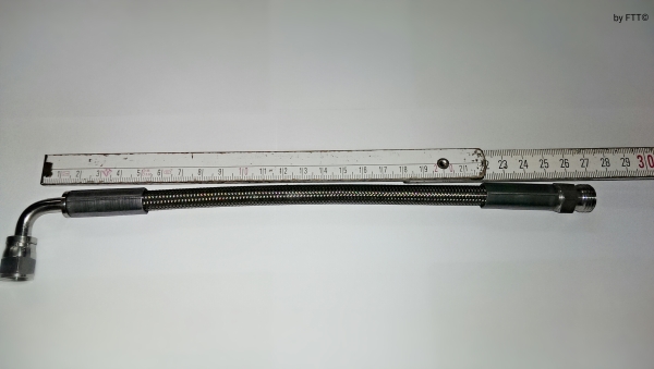 Dash AN4 90° L=270mm Flex - Ölvorlaufleitung zu 8mmØ