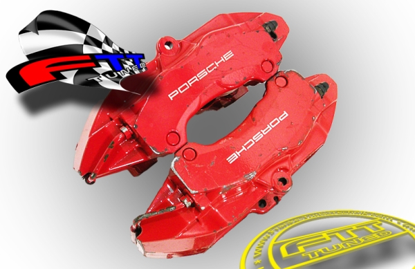Brembo Bremssättel "GEBRAUCHT" 4Kolben für FTT© Bremssystem 330x28