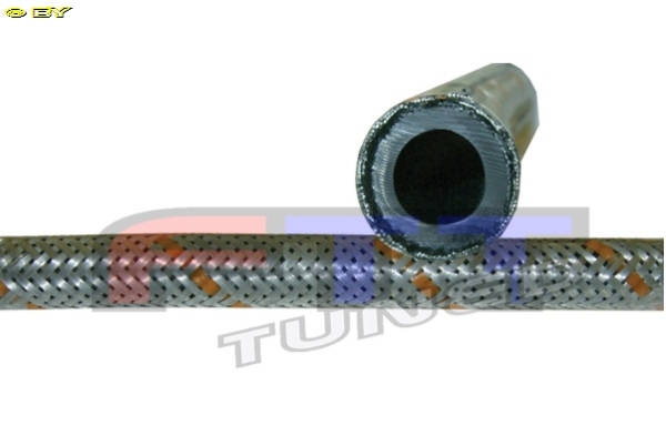 15x23 ÖLSCHLAUCH mit verzinkter Metallumflechtung