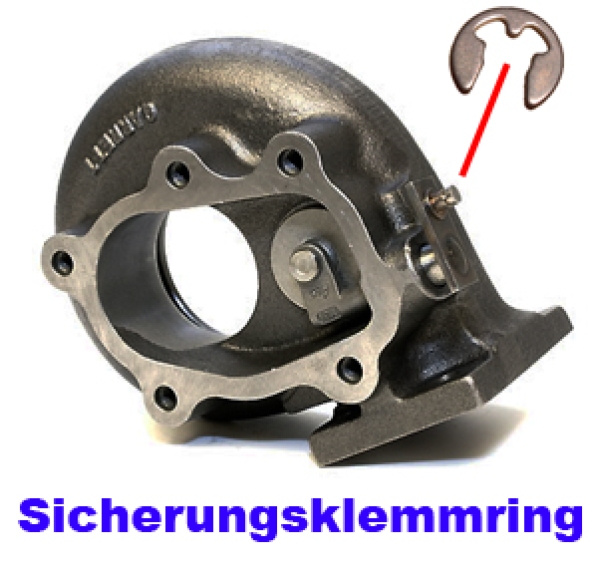 Sicherungsklemmring Stahl Garrett Wastegate Schubstange (intern)