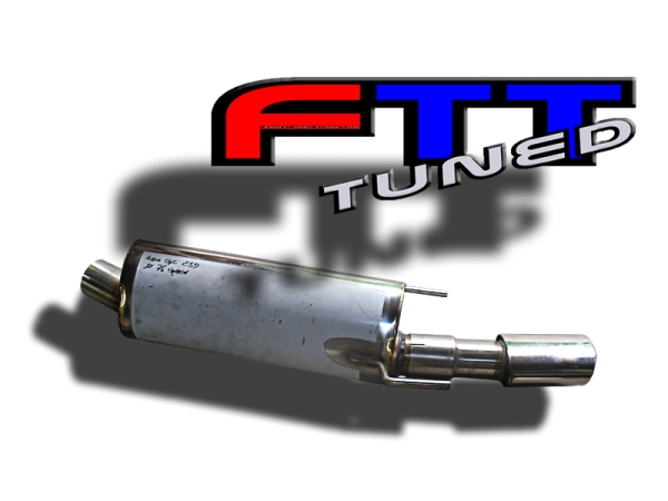 FTT© 3" 76mmØ HF V2A+ Abgasablage Astra H OPC / GTC