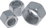 Überwurfmutter DN8, M 16 x 1,5  Bohrung 11,50mm, Stahl verz.