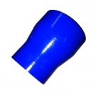 25mm zu 38mm Ø Silikonschlauch Vebinder mit Reduzierung BLUE